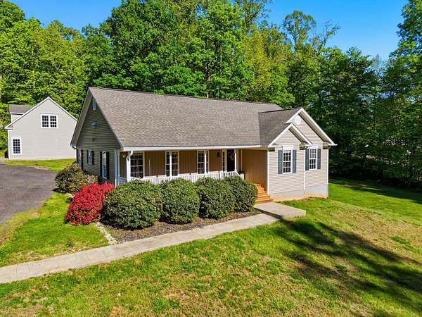 5 Acres of Land with Home for Sale in Locust Dale, Virginia
