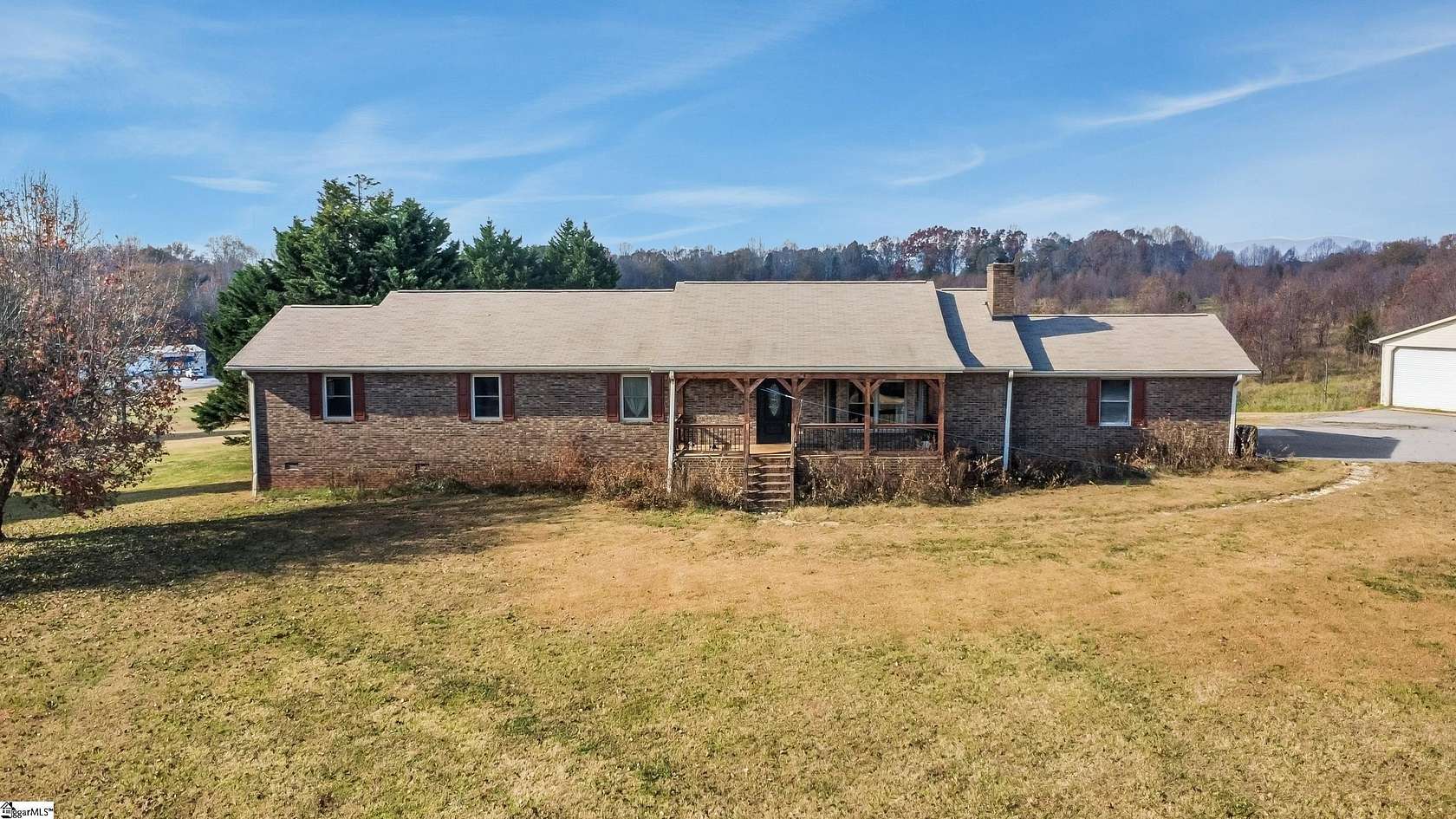 3 Acres of Residential Land with Home for Sale in Inman, South Carolina