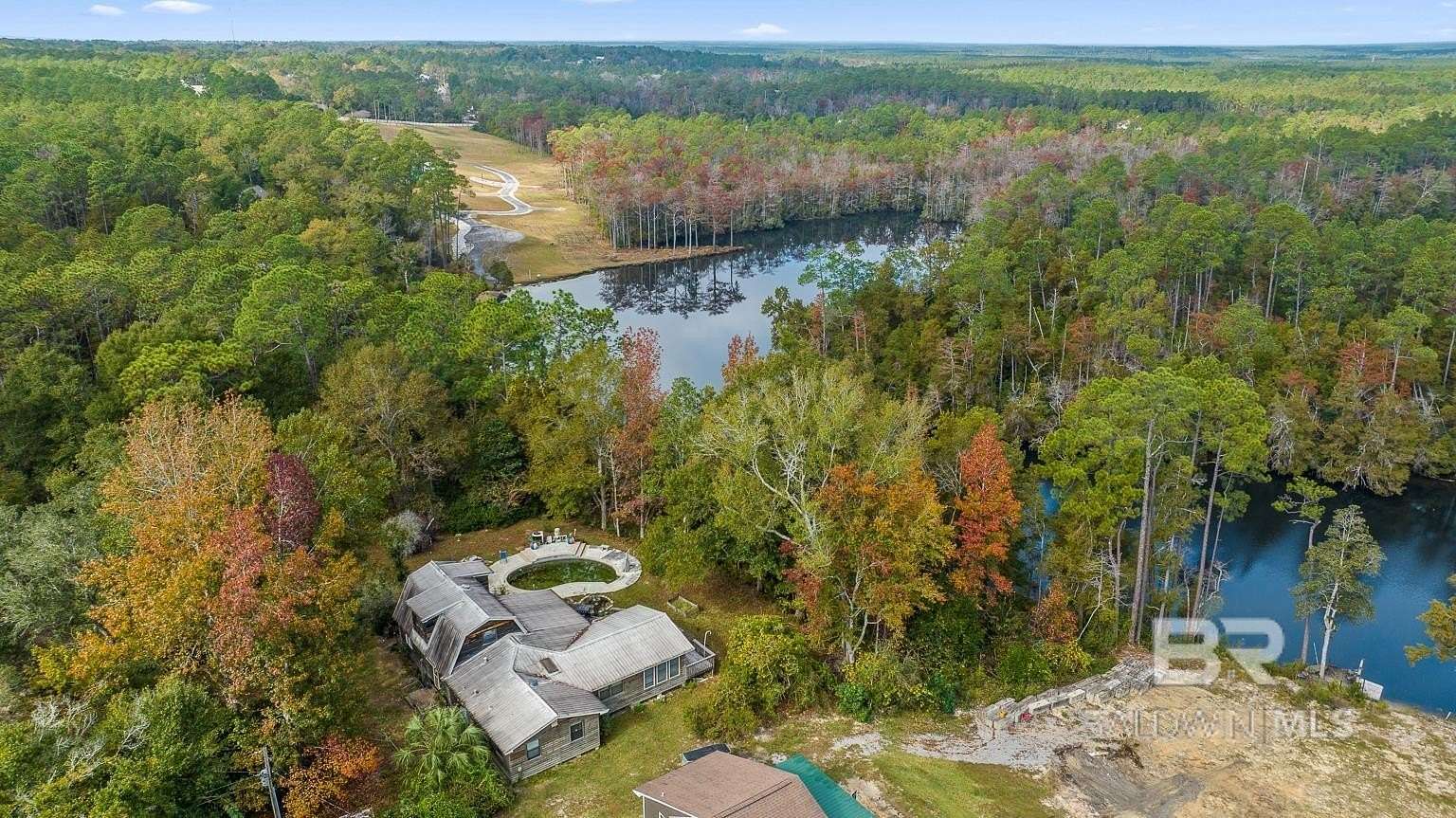 3 Acres of Residential Land with Home for Sale in Seminole, Alabama