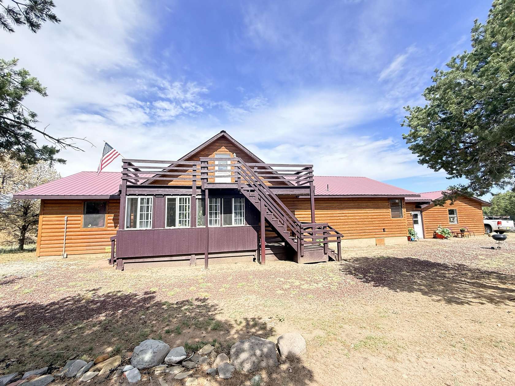 13.7 Acres of Recreational Land with Home for Sale in Pie Town, New Mexico