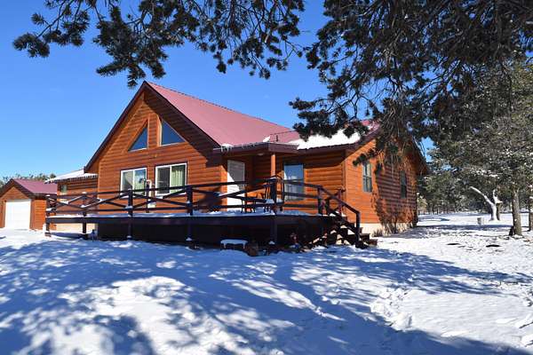 13.7 Acres of Land with Home for Sale in Pie Town, New Mexico