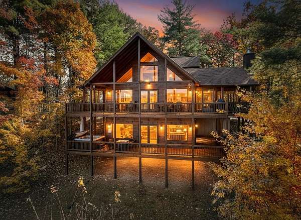 1.57 Acres of Residential Land with Home for Sale in Blue Ridge, Georgia