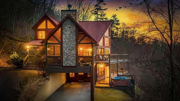 1.59 Acres of Residential Land with Home for Sale in Mineral Bluff, Georgia