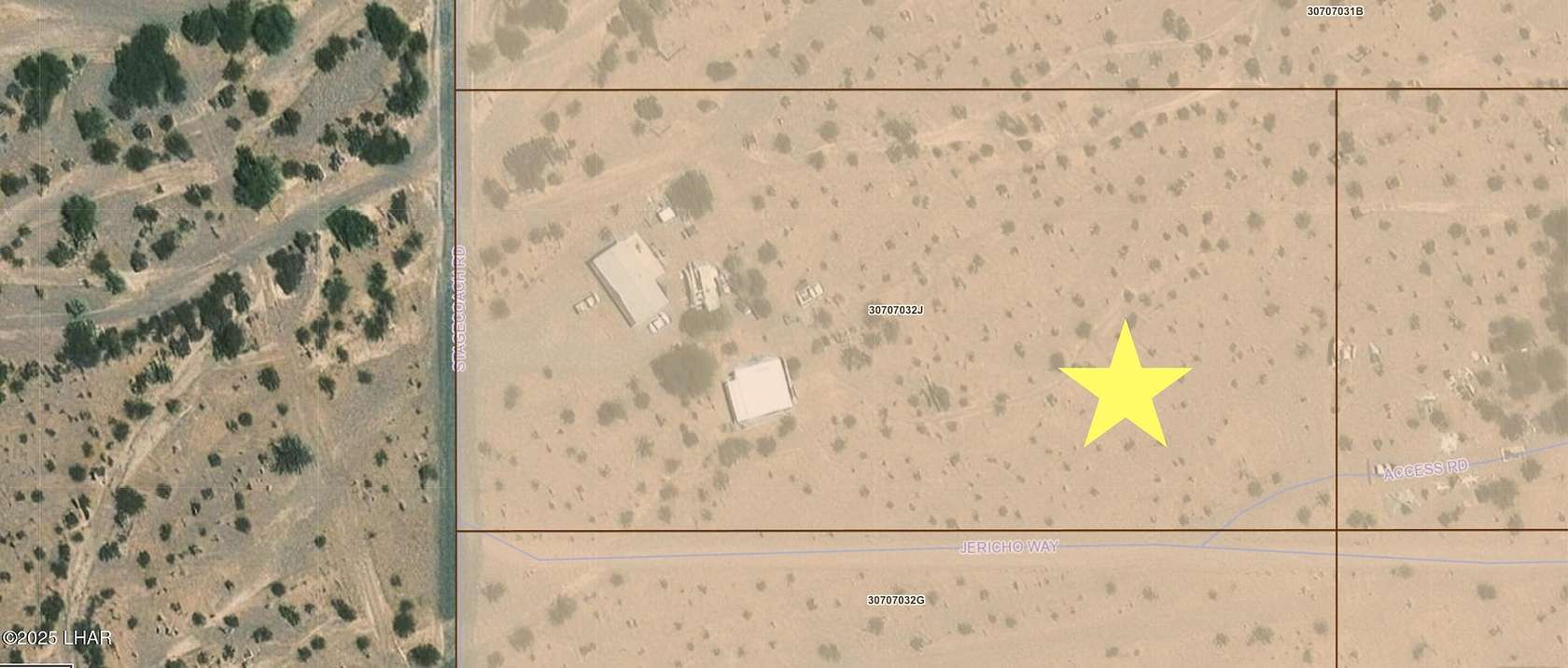 4.57 Acres of Residential Land with Home for Sale in Bouse, Arizona