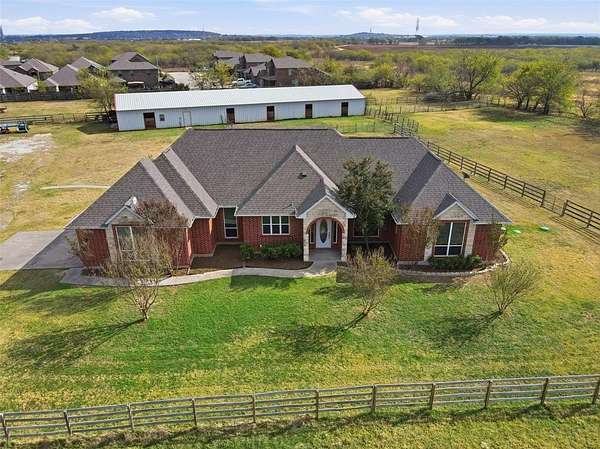 15 Acres of Land with Home for Sale in Crowley, Texas