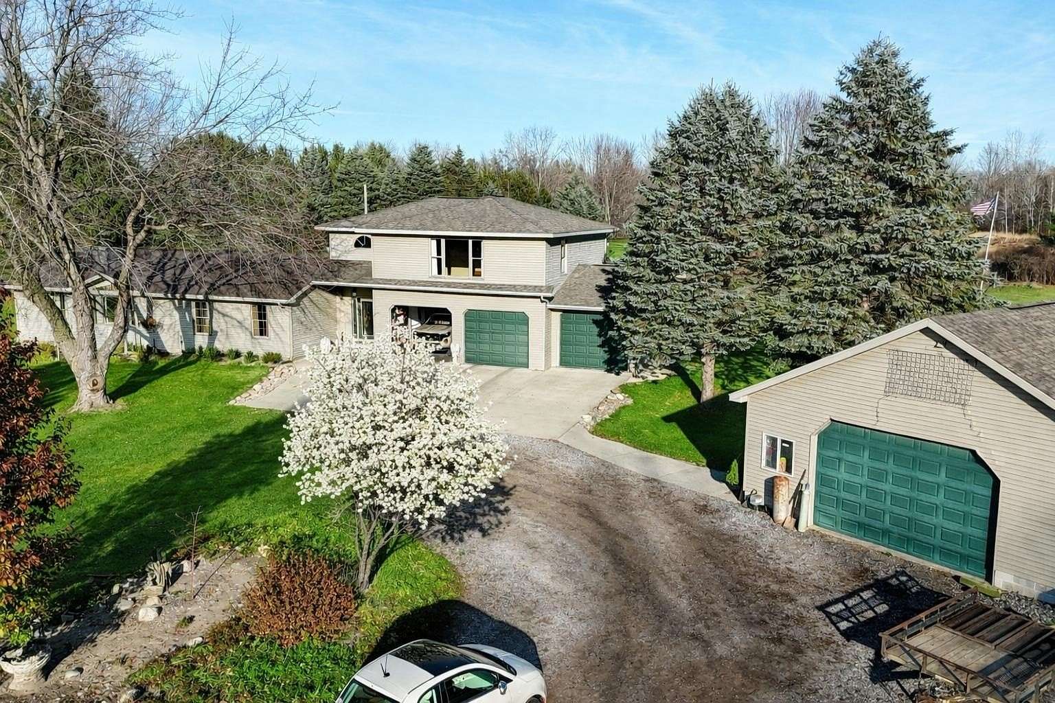 8.8 Acres of Land with Home for Sale in Beaverton, Michigan