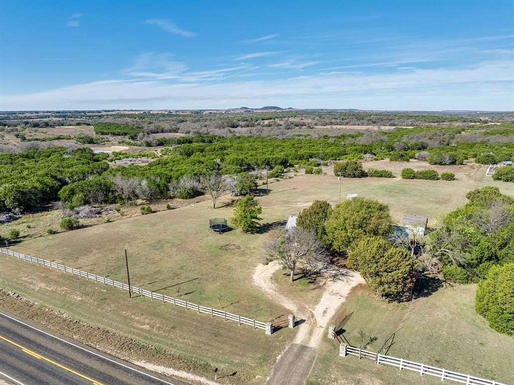 4 Acres of Land with Home for Sale in Walnut Springs, Texas