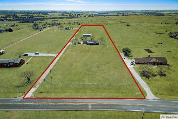 5 Acres of Residential Land with Home for Sale in Celina, Texas