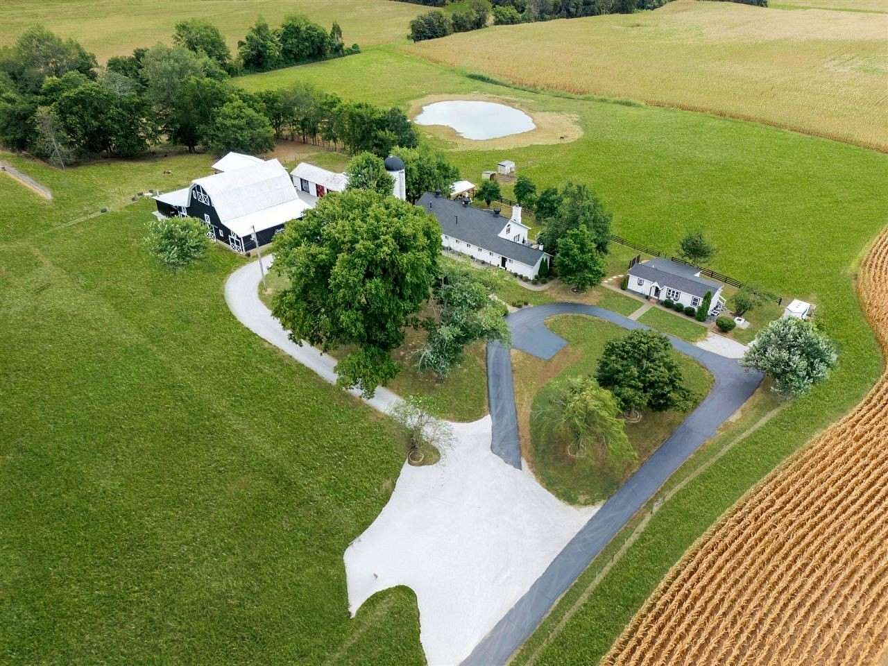 24.5 Acres of Agricultural Land with Home for Sale in Princeton, Kentucky