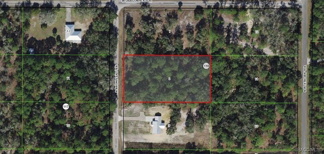 1.16 Acres of Residential Land for Sale in Crystal River, Florida