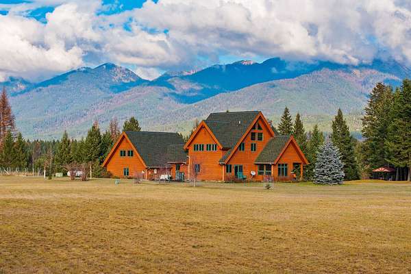 12 Acres of Land with Home for Sale in Kalispell, Montana