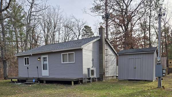 10 Acres of Residential Land with Home for Sale in Luther, Michigan