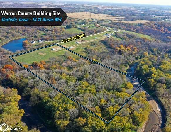 19.4 Acres of Land for Sale in Carlisle, Iowa