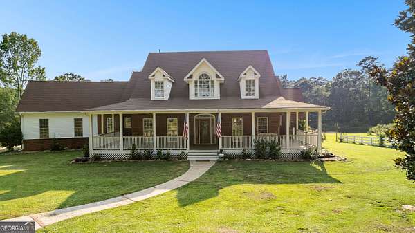 10.5 Acres of Land with Home for Sale in Newnan, Georgia