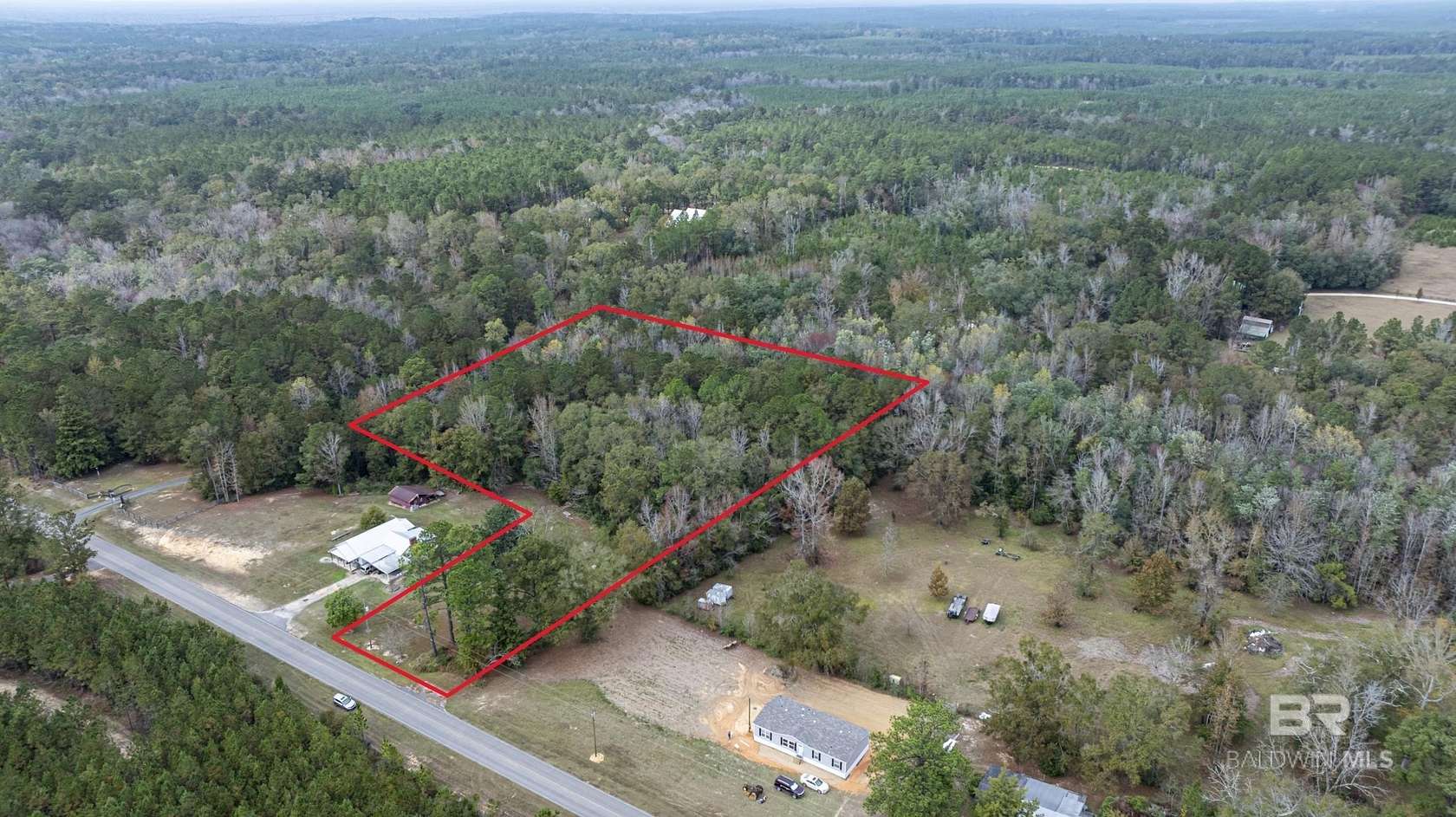 4 Acres of Land for Sale in Stockton, Alabama