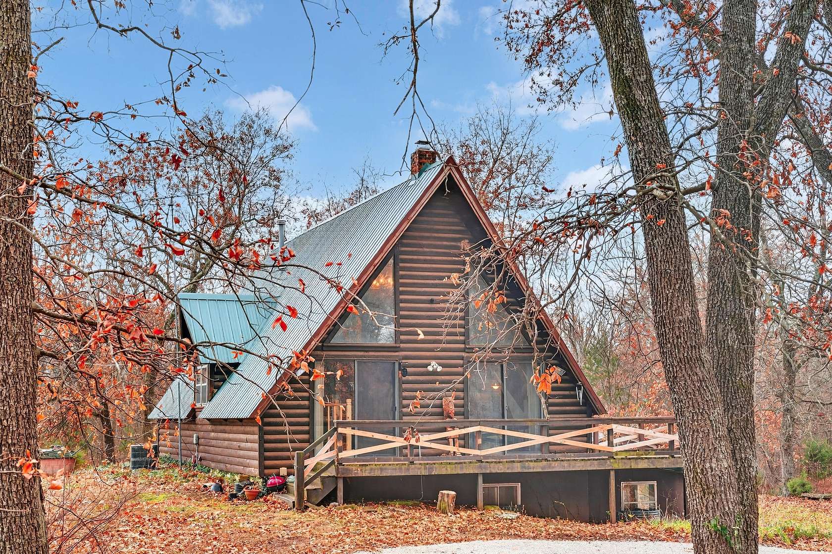 40 Acres of Recreational Land with Home for Sale in Stockton, Missouri