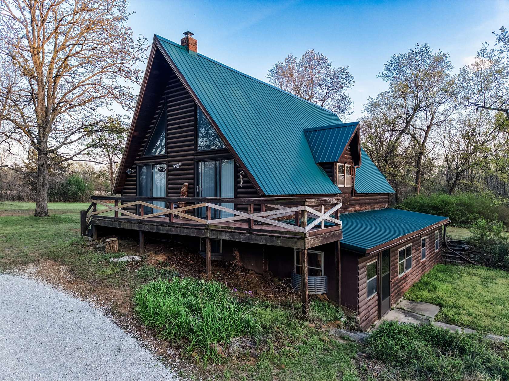 40 Acres of Recreational Land with Home for Sale in Stockton, Missouri