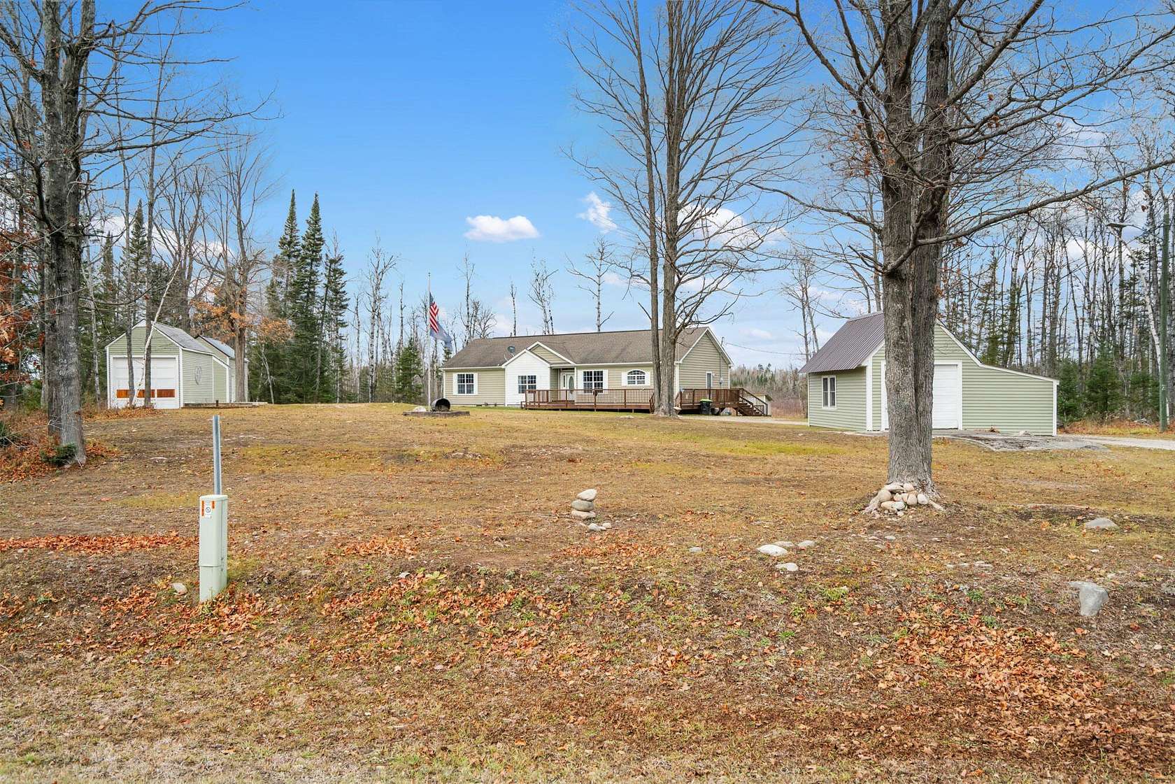 20.3 Acres of Recreational Land with Home for Sale in Onaway, Michigan