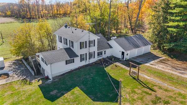 23.8 Acres of Land with Home for Sale in Connersville, Indiana