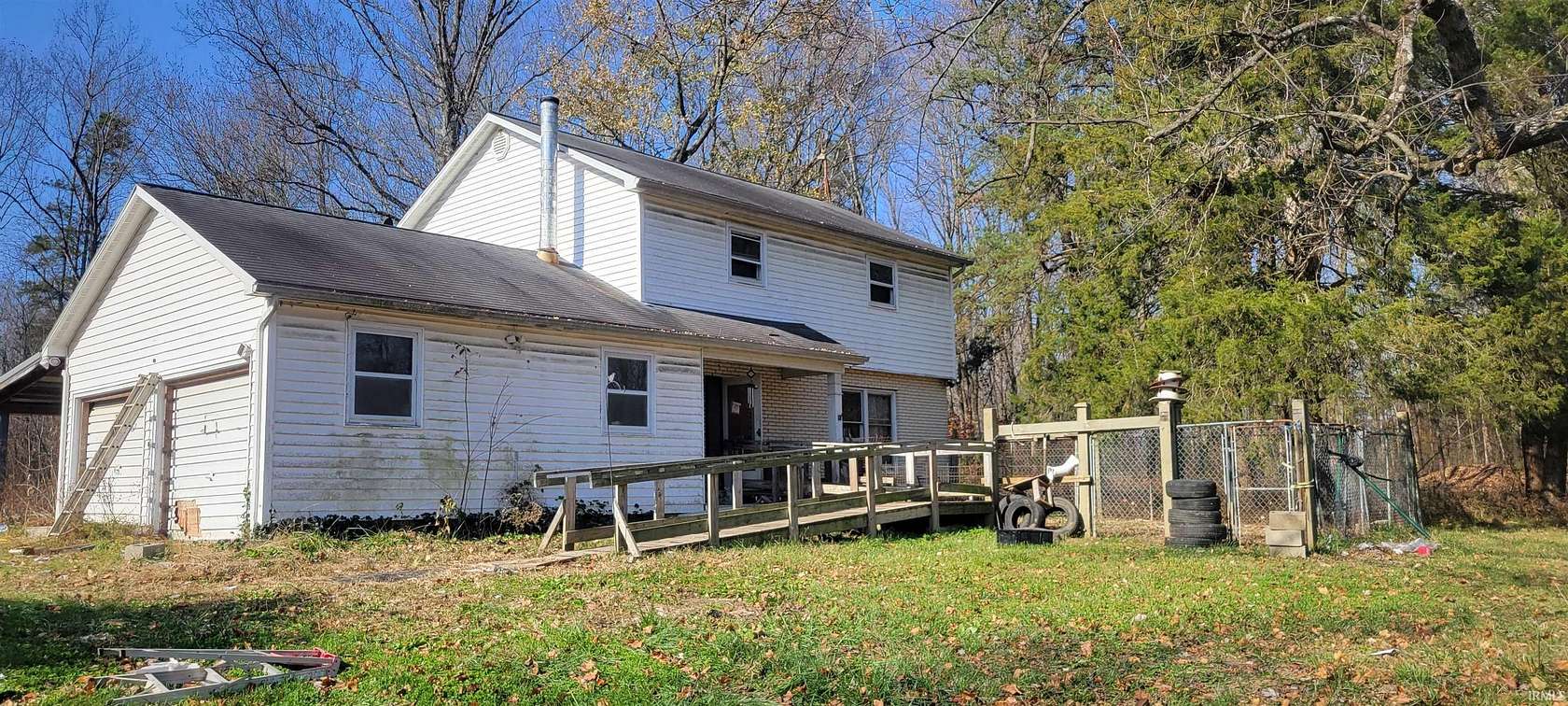 1.73 Acres of Residential Land with Home for Sale in Shoals, Indiana