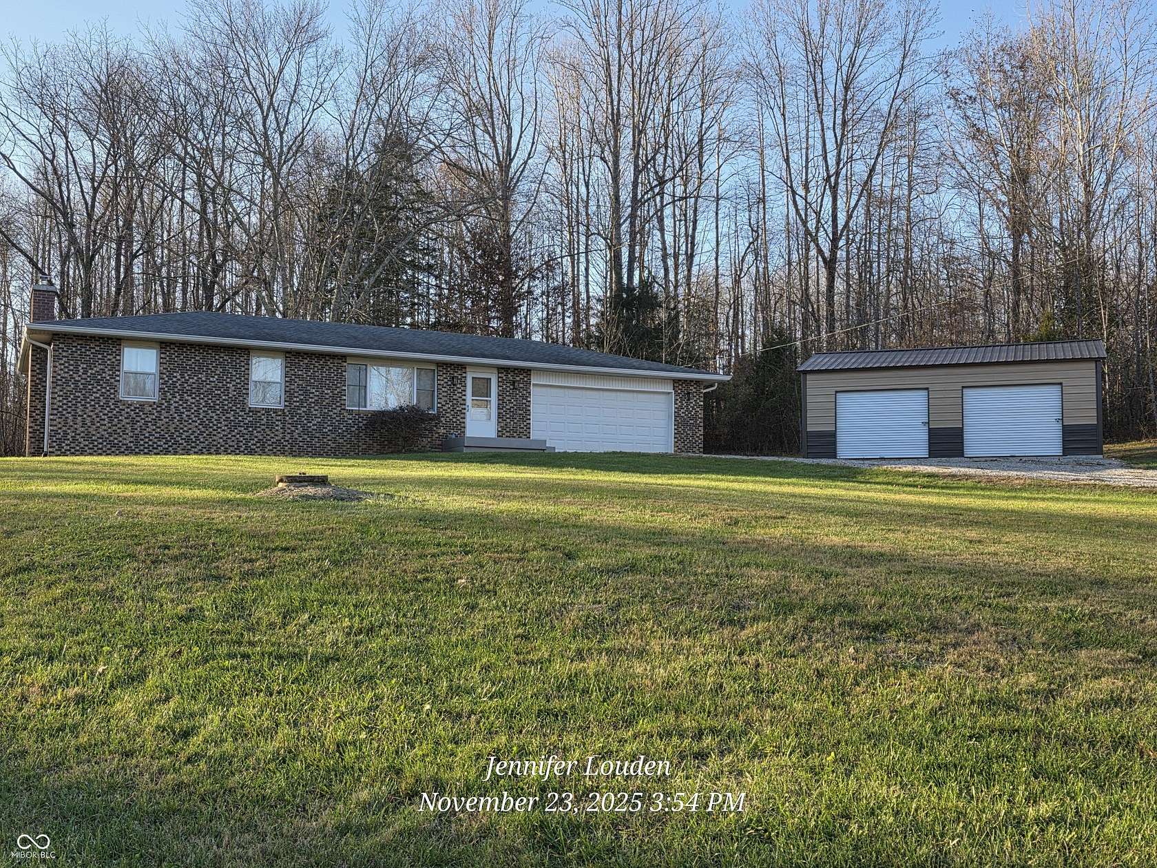 8.3 Acres of Residential Land with Home for Sale in Westport, Indiana