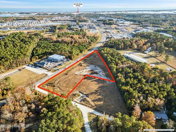 3 Acres of Commercial Land for Sale in Surf City, North Carolina