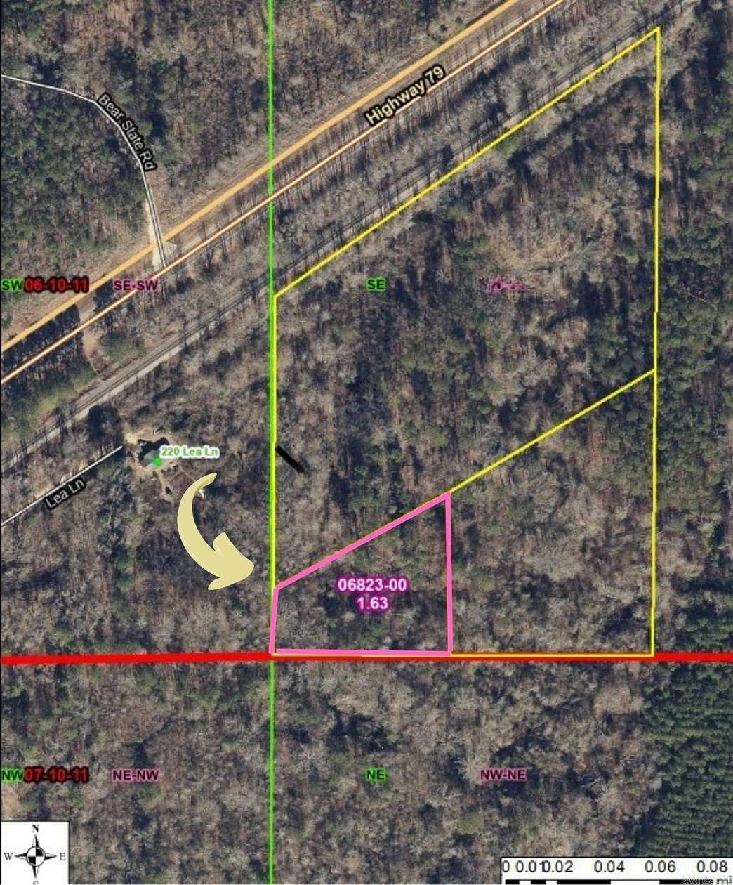 1.63 Acres of Residential Land for Sale in Kingsland, Arkansas