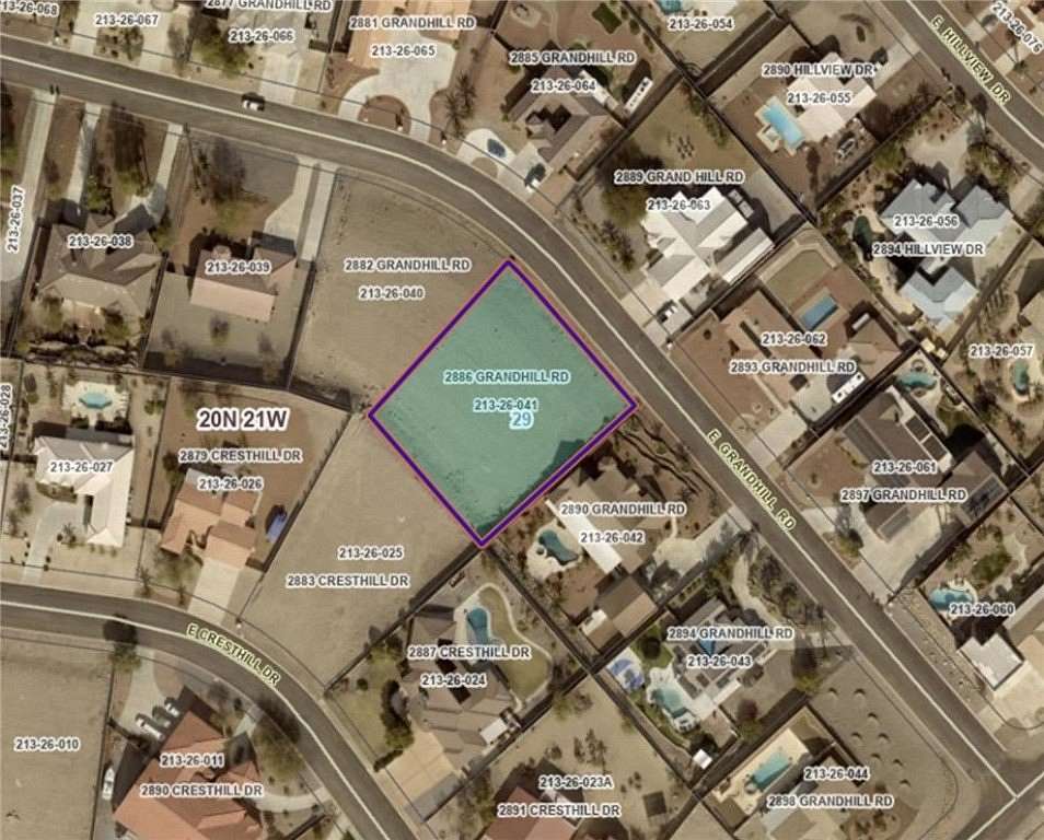 0.58 Acres of Residential Land for Sale in Bullhead City, Arizona