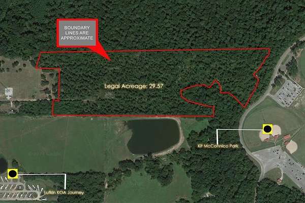 5 Acres of Land for Sale in Lufkin, Texas