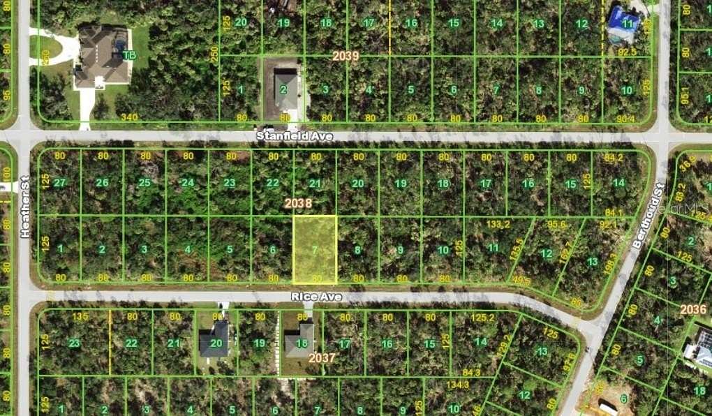 0.23 Acres of Residential Land for Sale in Port Charlotte, Florida