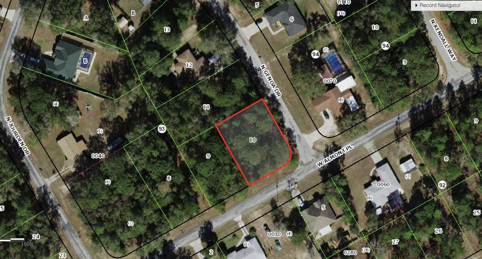 0.28 Acres of Residential Land for Sale in Citrus Springs, Florida