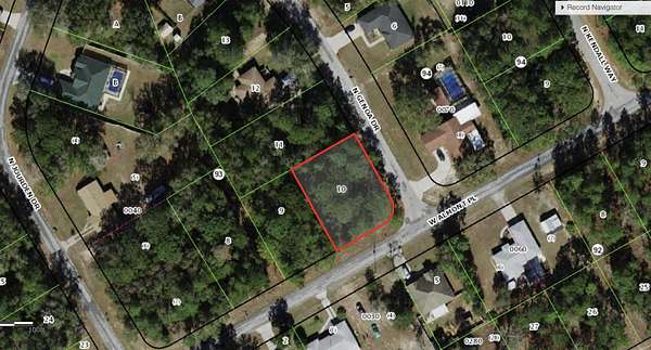 0.28 Acres of Residential Land for Sale in Citrus Springs, Florida