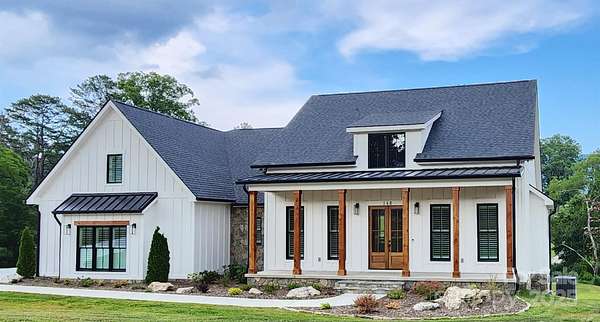 9 Acres of Land with Home for Sale in Fairview, North Carolina