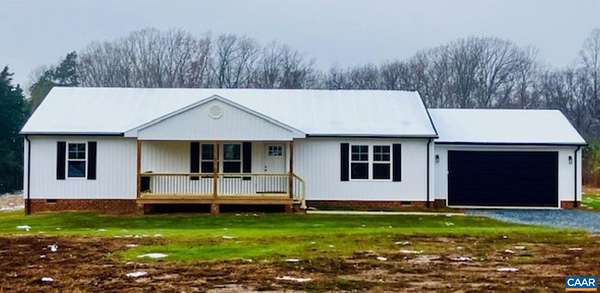 3 Acres of Residential Land with Home for Sale in New Canton, Virginia