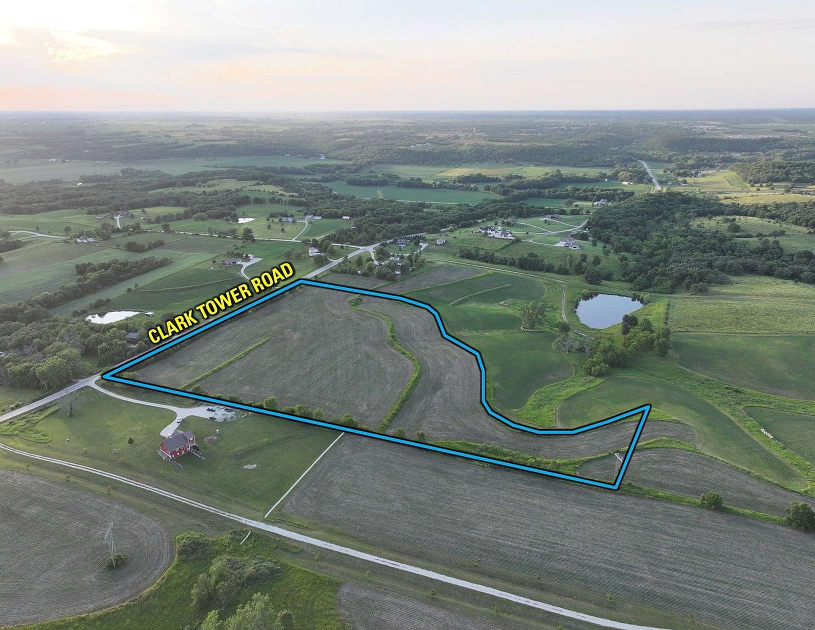 18.6 Acres of Recreational Land & Farm for Sale in Winterset, Iowa