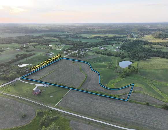 18.6 Acres of Recreational Land & Farm for Sale in Winterset, Iowa