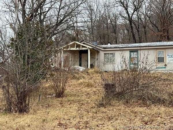 3 Acres of Residential Land with Home for Sale in Locust Grove, Oklahoma