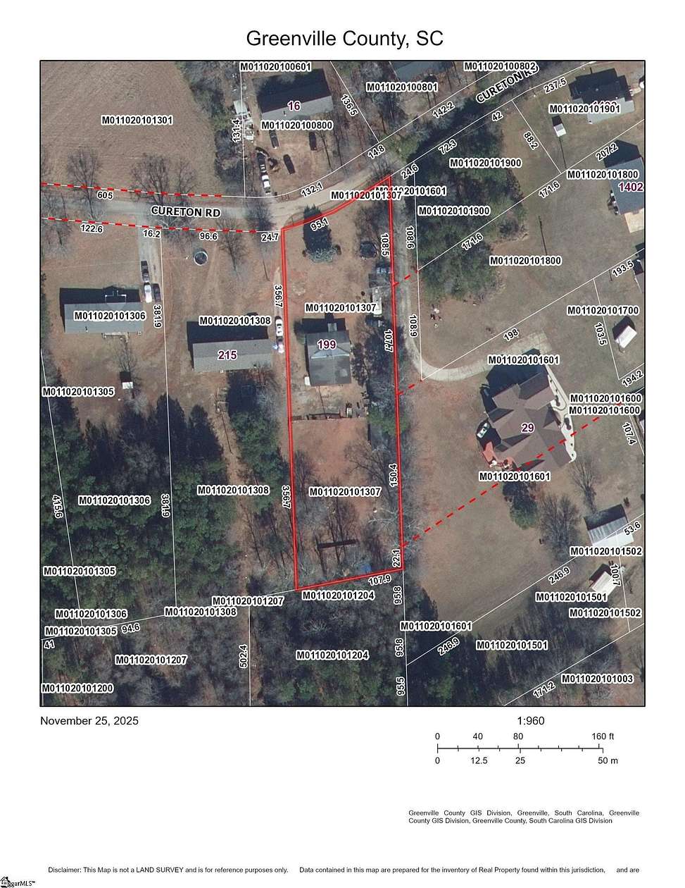 1.25 Acres of Residential Land for Sale in Greenville, South Carolina