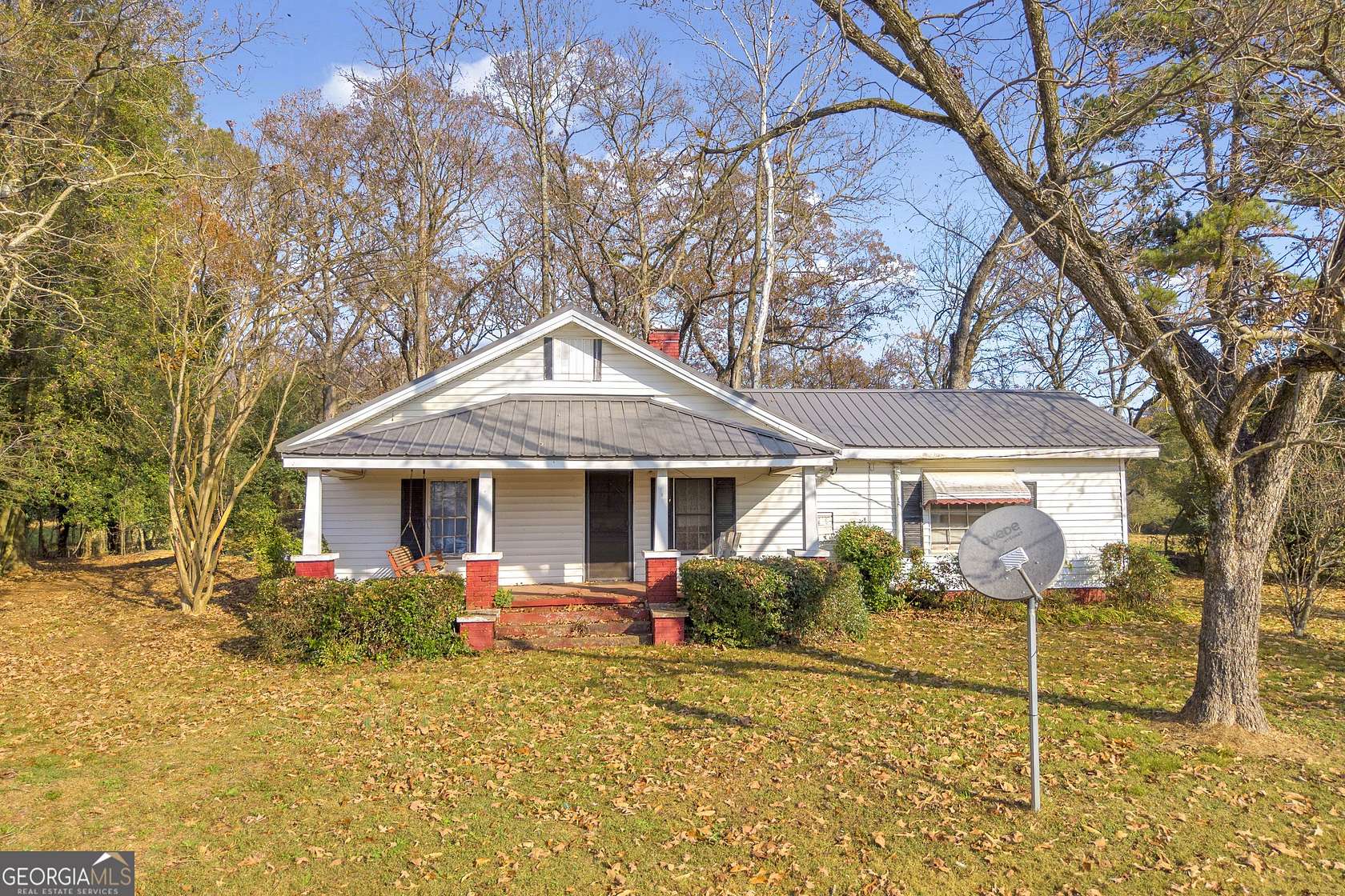 18.6 Acres of Land with Home for Sale in Royston, Georgia