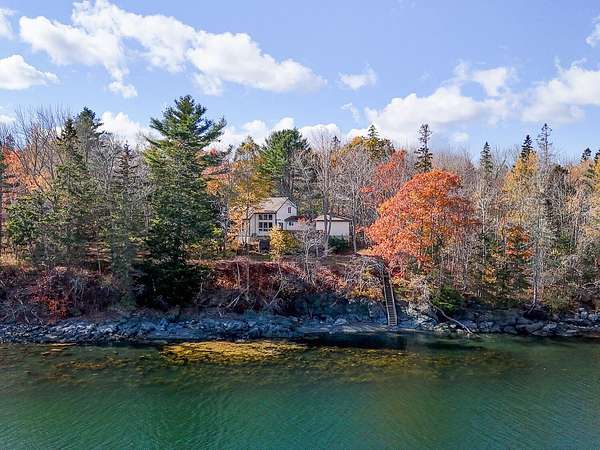 4.6 Acres of Residential Land with Home for Sale in Bar Harbor, Maine