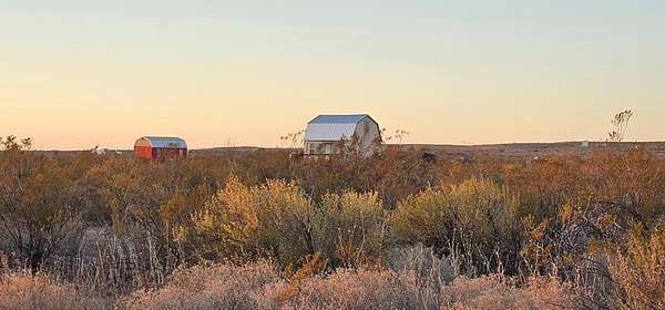 5 Acres of Residential Land with Home for Sale in Terlingua, Texas