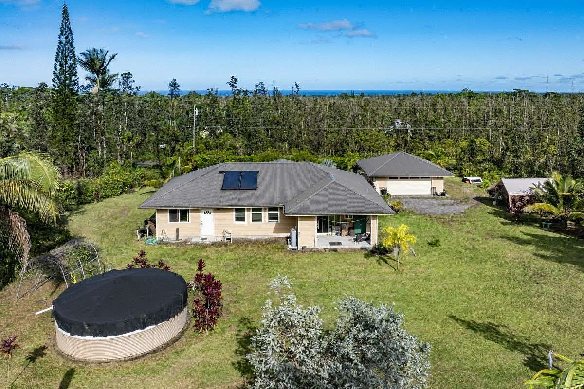 3 Acres of Residential Land with Home for Sale in Kurtistown, Hawaii