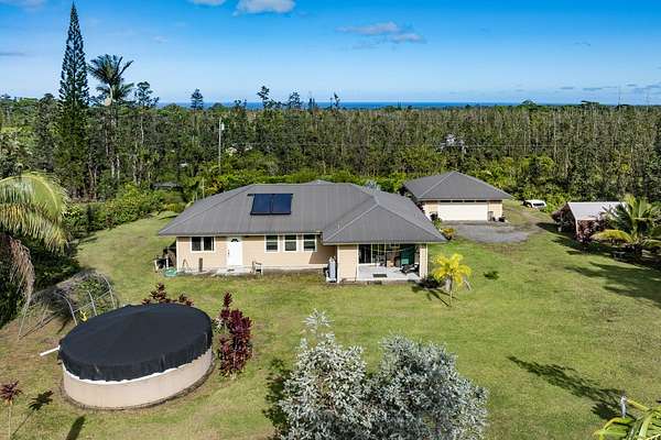 3 Acres of Residential Land with Home for Sale in Kurtistown, Hawaii