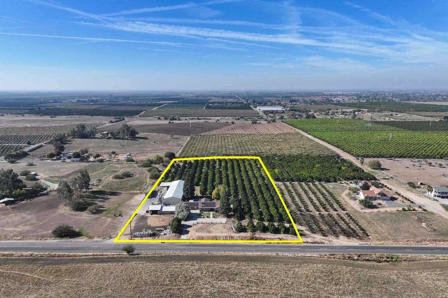 5 Acres of Land with Home for Sale in Terra Bella, California