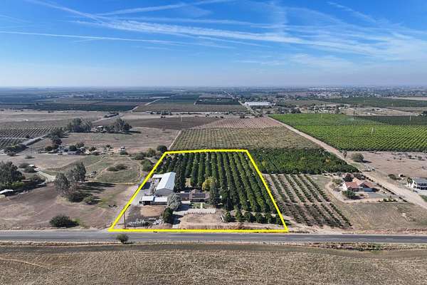 5 Acres of Land with Home for Sale in Terra Bella, California
