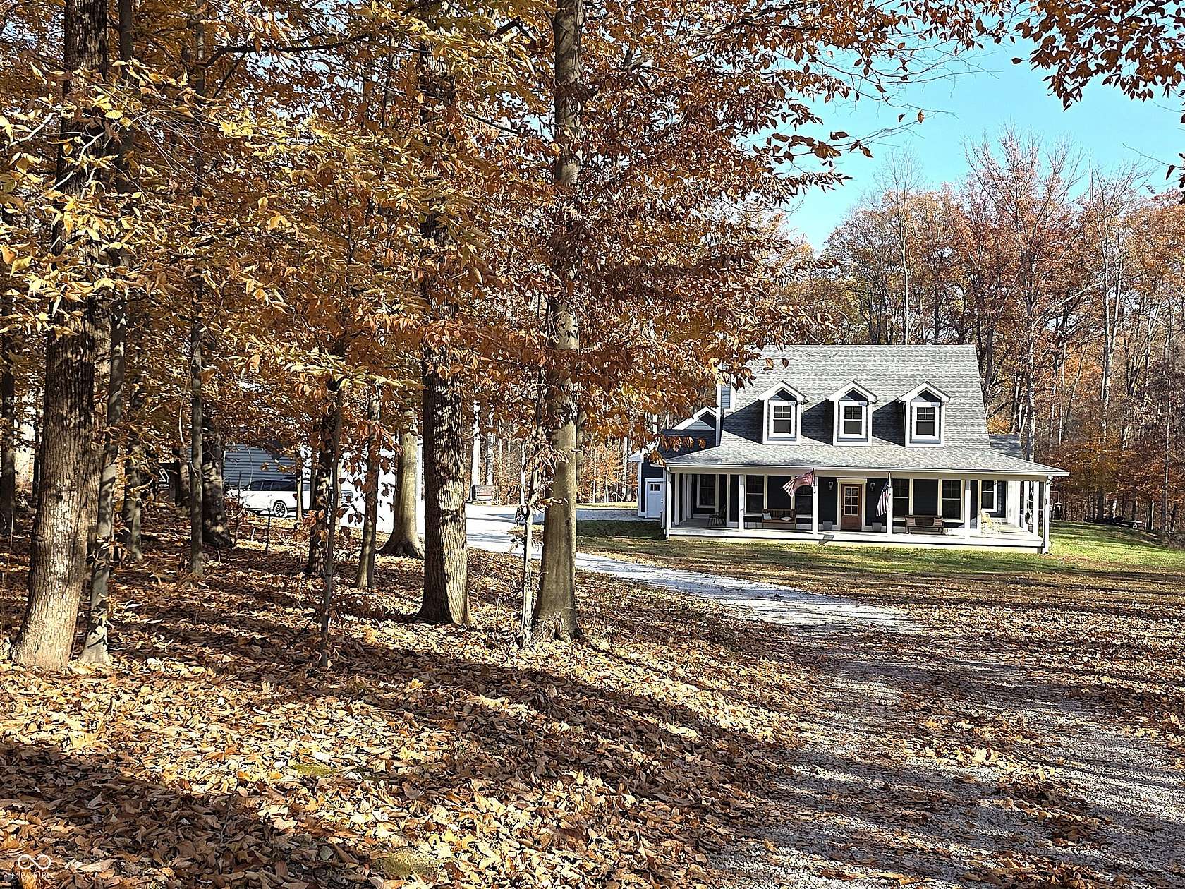 17.5 Acres of Land with Home for Sale in Martinsville, Indiana