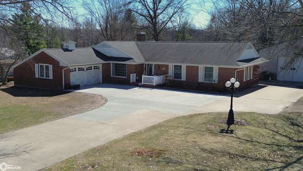 2.46 Acres of Land with Home for Sale in Bloomfield, Iowa