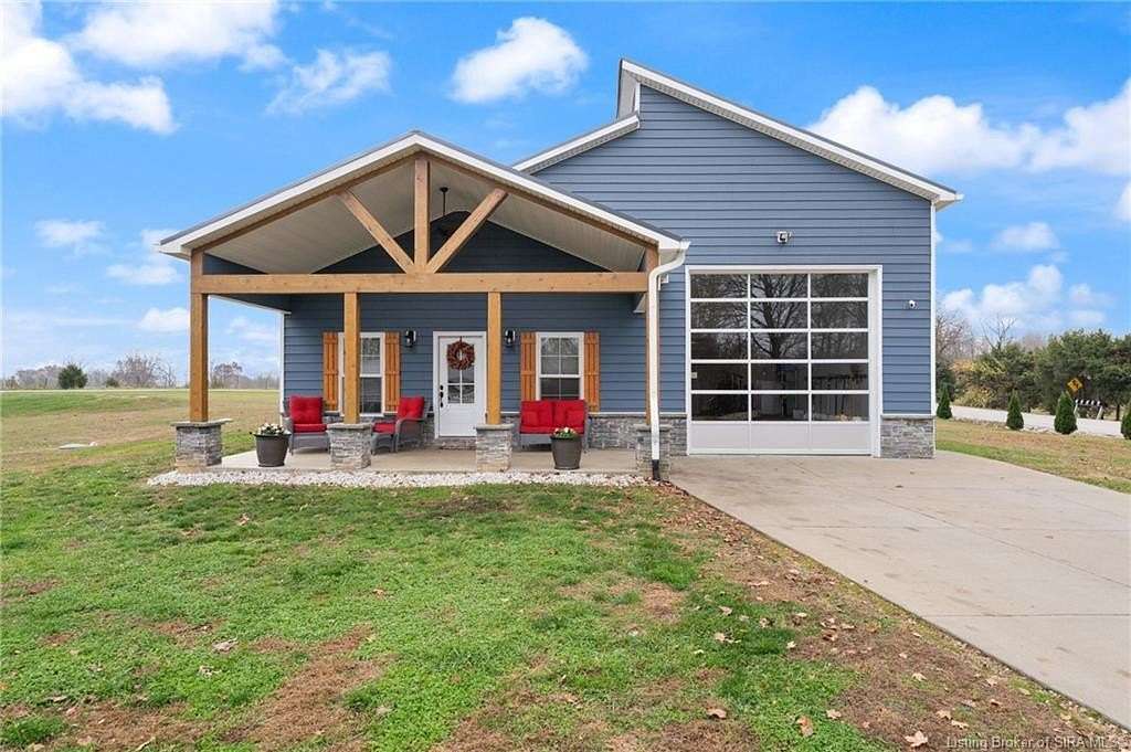 5 Acres of Residential Land with Home for Sale in Elizabeth, Indiana