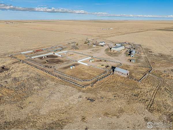 240 Acres of Land with Home for Sale in Grover, Colorado