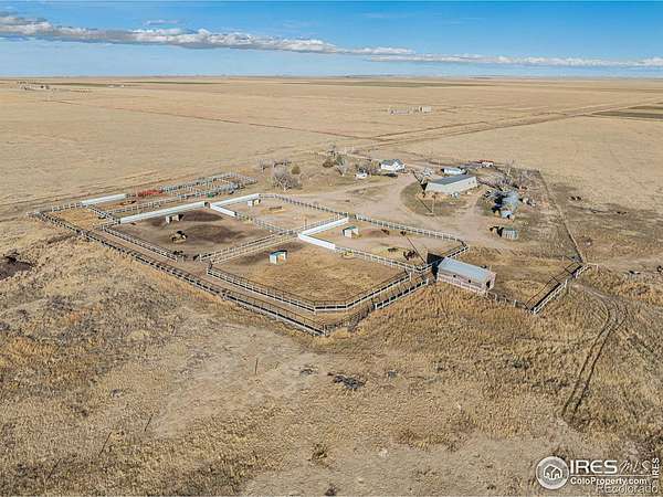 240 Acres of Land with Home for Sale in Grover, Colorado